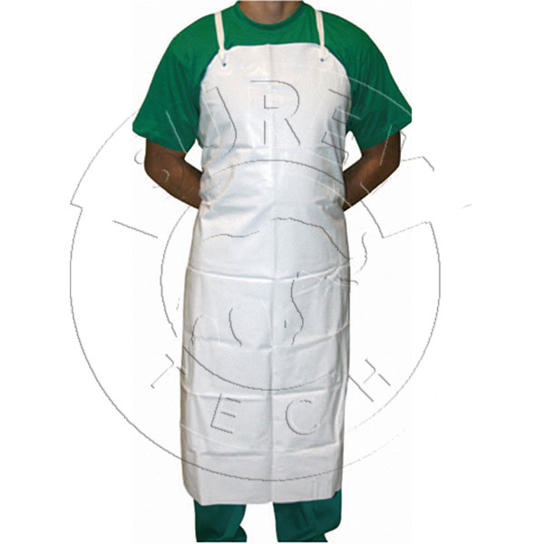 Delantal PVC blanco